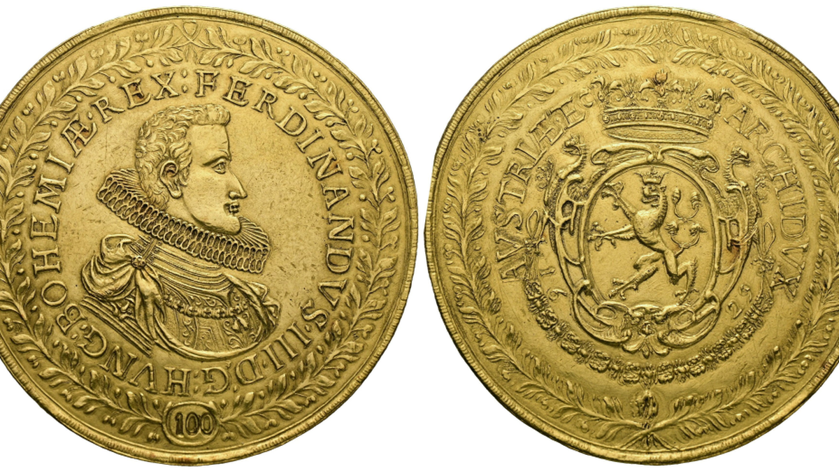 The coin features Ferdinand III of Habsburg. (Numismatica Ars Clas via SWNS). 