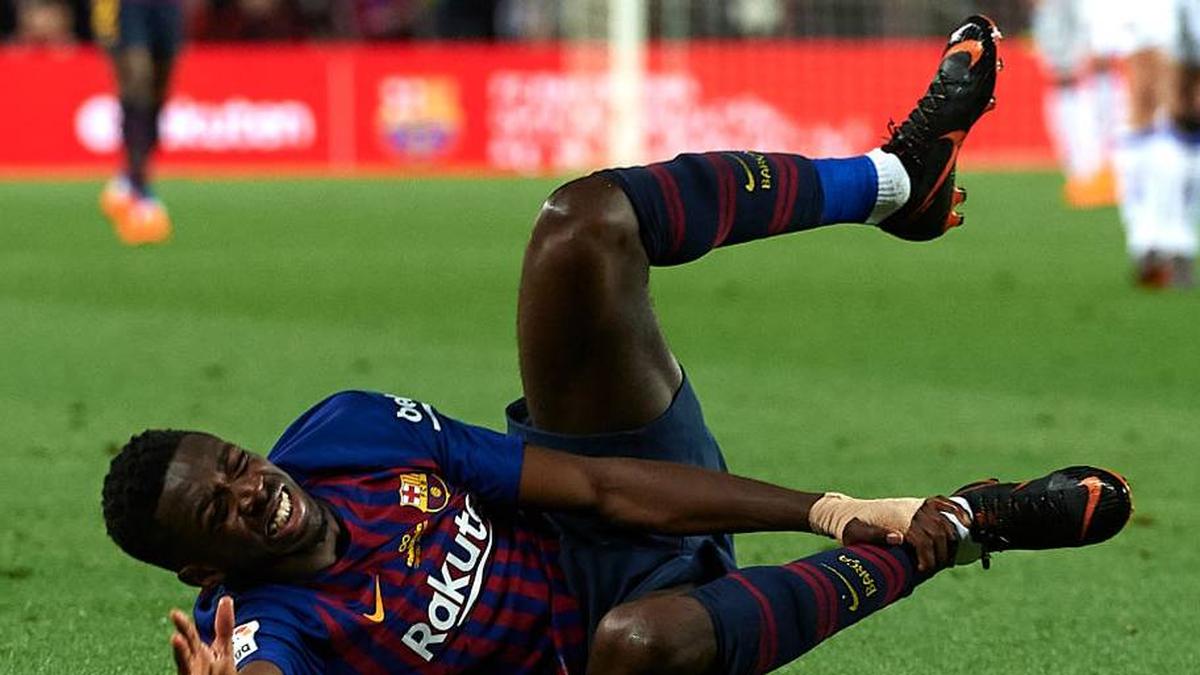  Injuries defined Dembélé's Barcelona career. | Quality Sport Images/Getty Images 