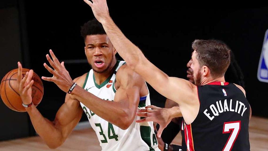 Giannis Antetokounmpo Sends a Message through Goran Dragic that Heat will Notice