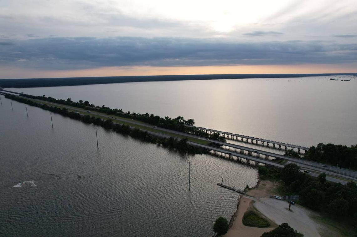  Alligators call Lake Marion home in South Carolina. 