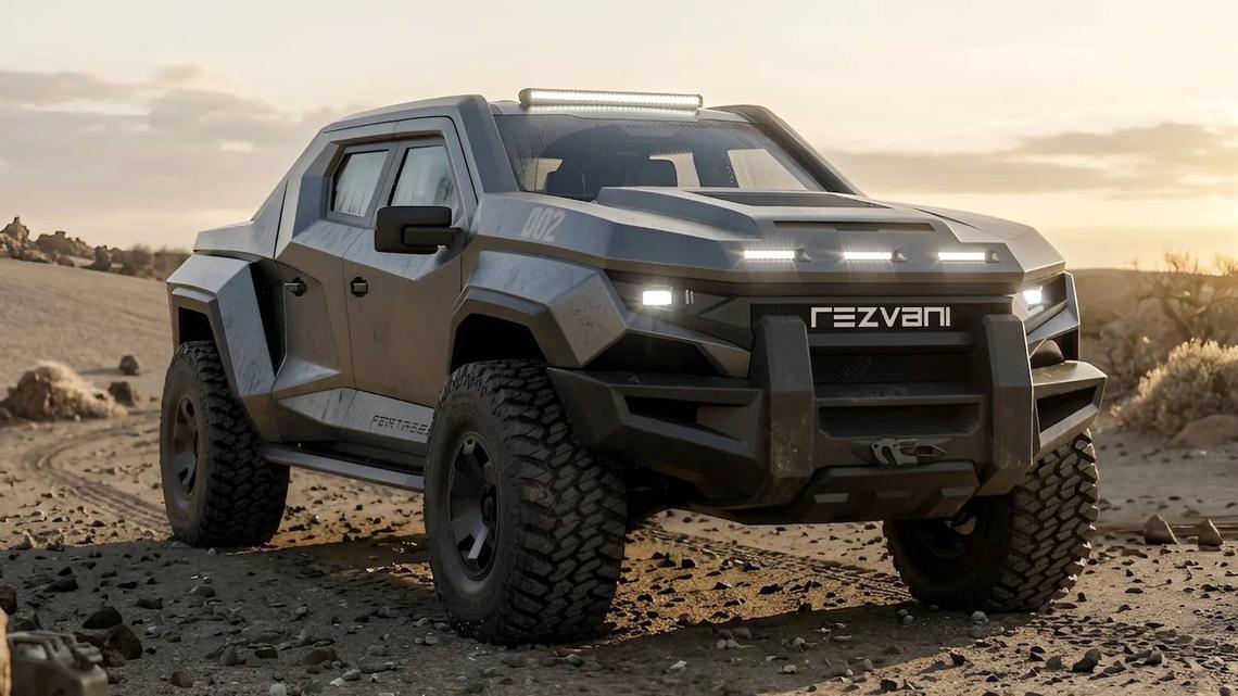 Rezvani Fortress Is A $285,000 Ford Raptor With Armor And 850 HP 