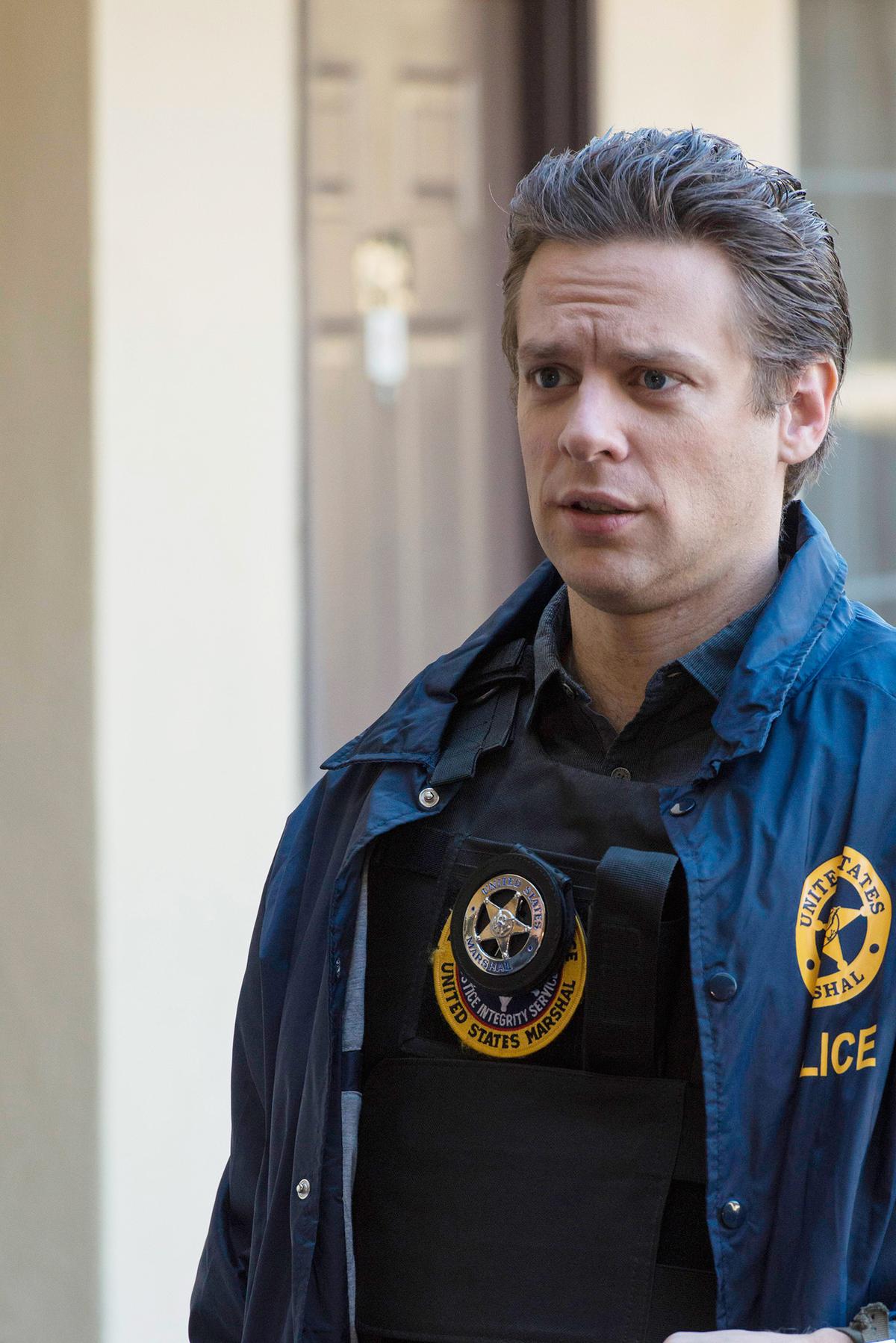 JUSTIFIED, Jacob Pitts, in ‘Raw Deal’ (Season 5, Episode 7, aired February 25, 2014).Prashant Gupta/©FX/courtesy Everett Collection