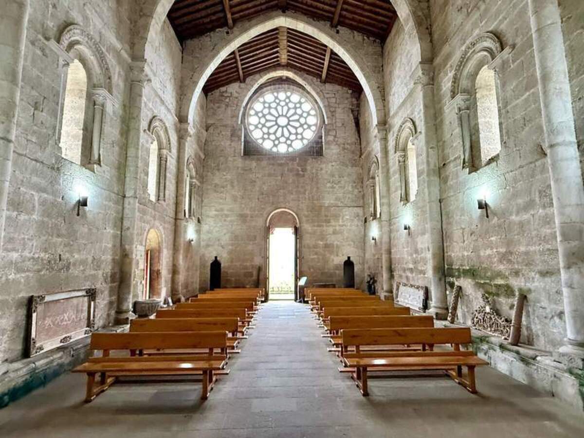  A Romanesque church in the Ribiera Sacra region of Galicia. Photo credit: Margot Black 