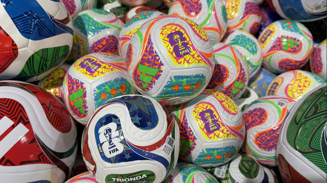 Soccer ball imports hit record high ahead of 2026 World Cup 
