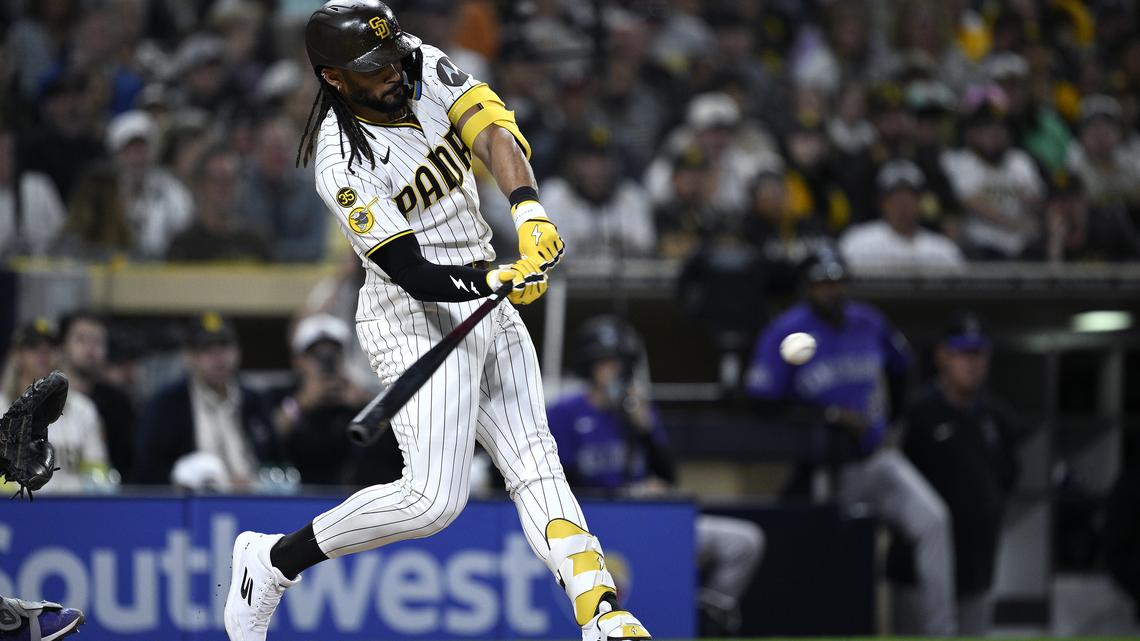 Xander Bogaerts' walk-off grand slam pushes Padres past Rockies in 12 innings 