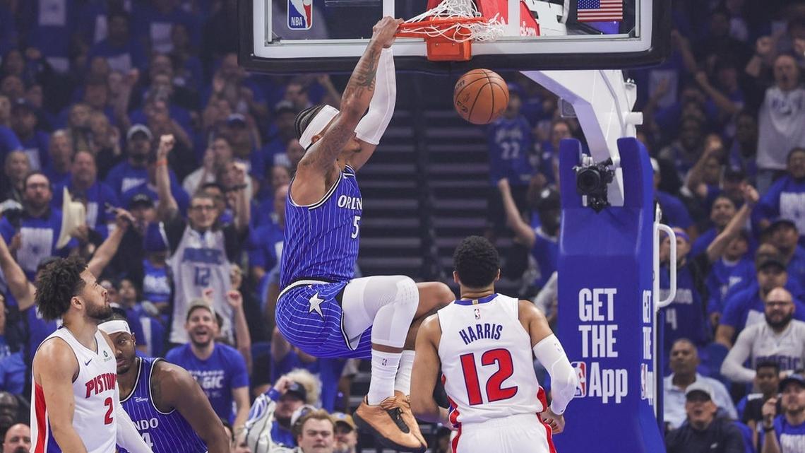 Magic silence Pistons late to take 3-1 series edge 