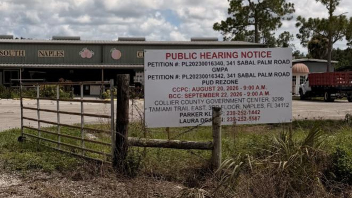 Golf course plan advances on troubled citrus grove off Sabal Palm Road 