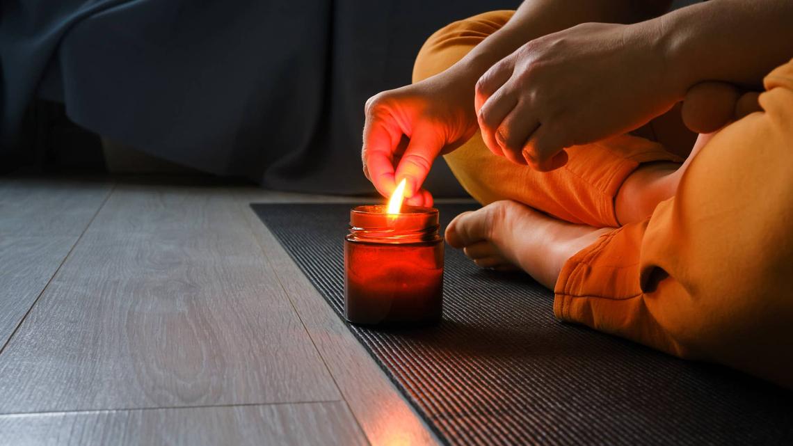 I Tried Bedtime Yoga for 30 Days-Here's What Happened to My Sleep and Stress 