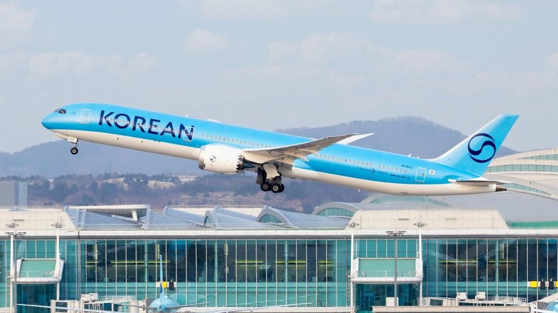 Korean Air's sales rise record 26% in second quarter
