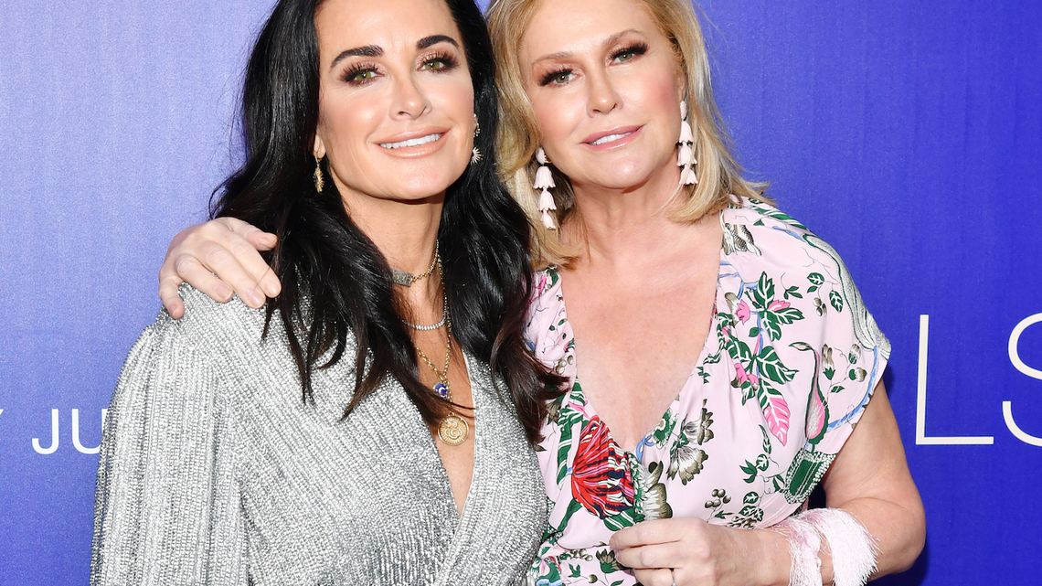 Kyle Richards Defends Her Sister Kathy Hilton Amid Pride Parade Drama 