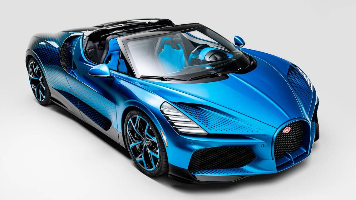 Bugatti W16 Mistral "Fly Bug" Is Inspired by a Dragonfly 
