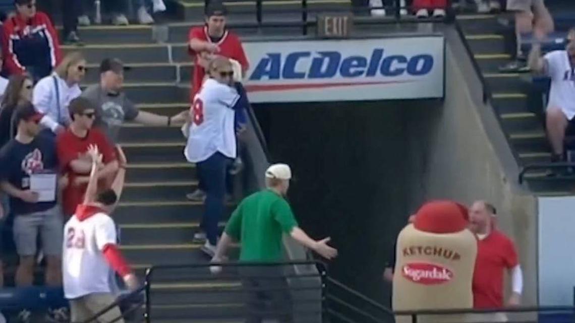 Guardians Fan Makes Unreal Catch While Wearing Perfect Shirt for the Moment