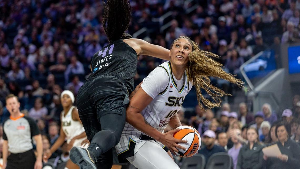 Without Rickea Jackson, Sky make 2026 home debut vs. Wings   