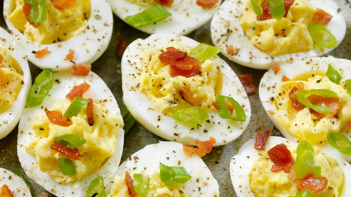 Carla Hall’s Deviled Eggs With Bacon Recipe Is a Make-Ahead Hit for Easter