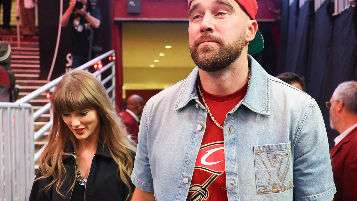 Travis Kelce spotted at concert with friends as wedding speculation grows