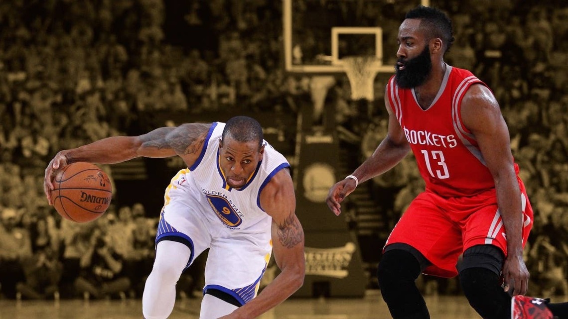 "Andre Iguodala's MVP will be remembered over James Harden's MVP" - Iman Shumpert thinks a Finals MVP is worth more than a regular-season MVP 