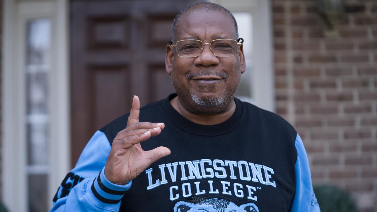  Livingstone College President Dr. Anthony J. Davis poses. (Steven J. Gaither/HBCU Gameday)