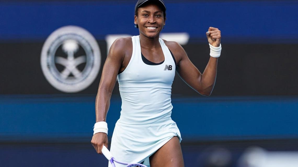 Coco Gauff saves match point, fights through to Rome quarterfinals 