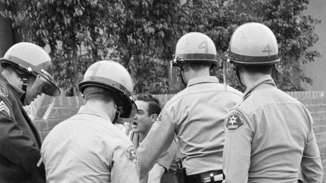 56 Years Ago Today, 20,000 Chicano Protesters Marched Against The Vietnam War In East L.A. 