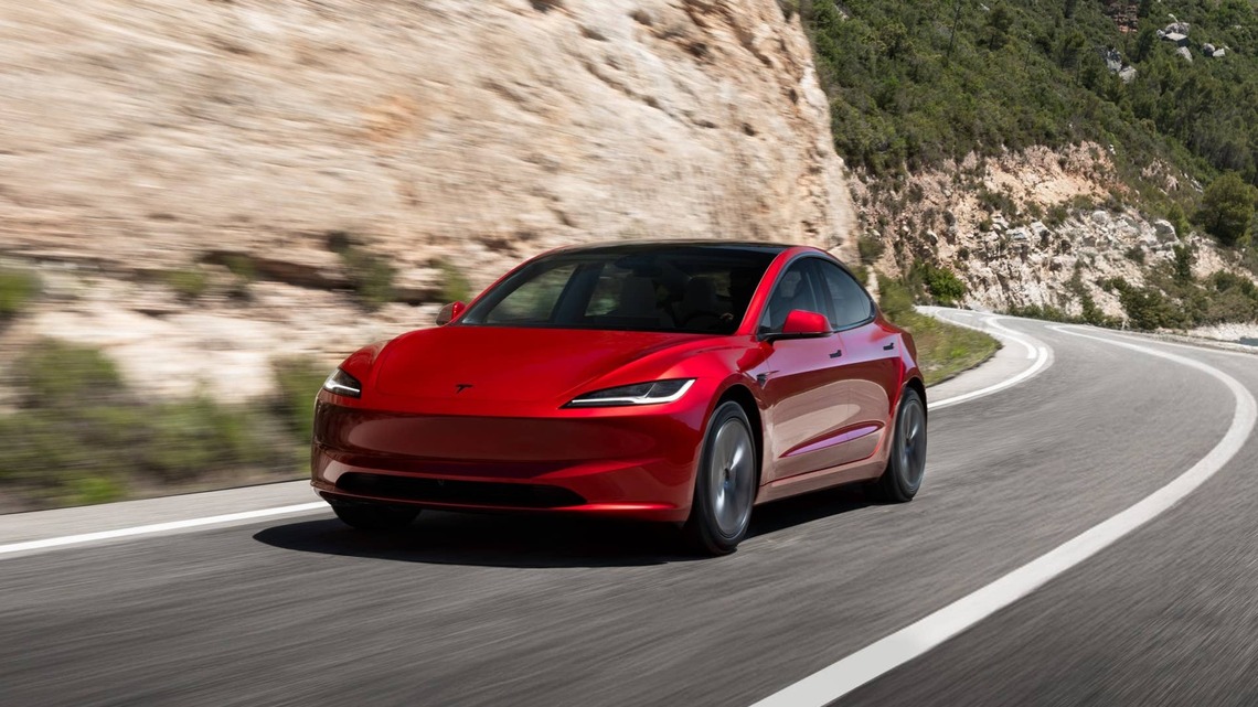 The Tesla Model 3 Gets a Bigger Screen and More Performance 