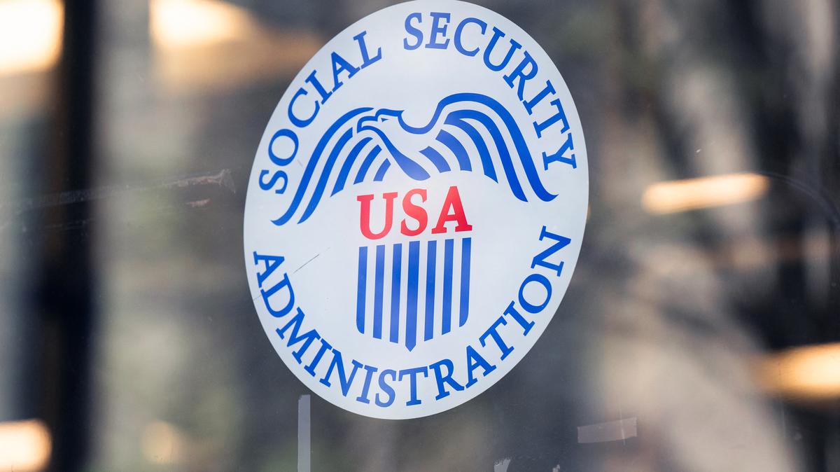 A Social Security Administration (SSA) office in Washington, DC, March 26, 2025. The Department of Government Efficiency (DOGE) is reportedly aiming to reform and downsize the SSA with office closures, cutbacks on phone services and new rules requiring in-person visits for some prospective beneficiaries to register. (Saul Loeb/AFP/Getty Images/TNS)