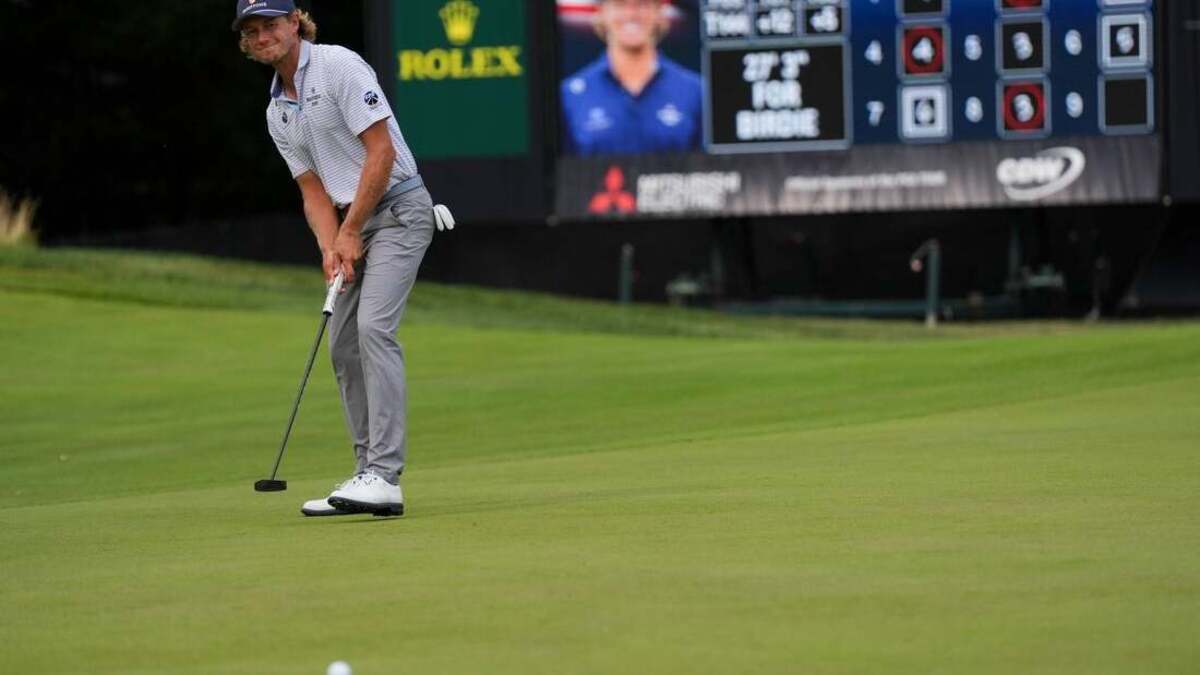 Austin Smotherman continues surge, ties for lead in Bermuda