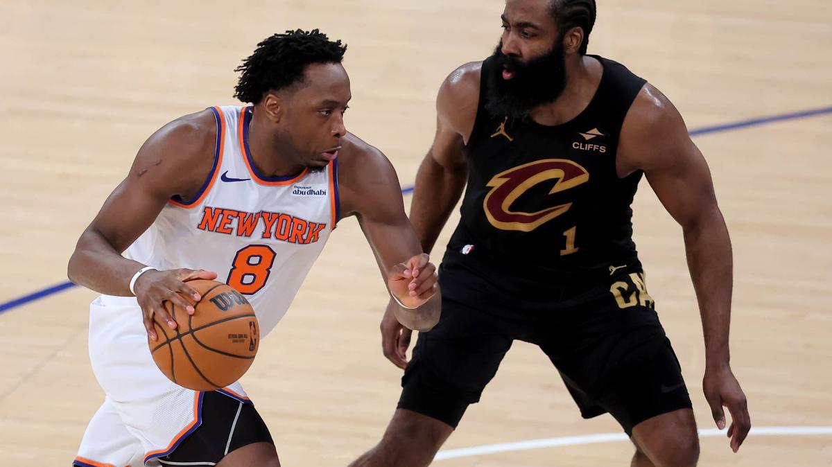 Find NBA playoff game times and broadcast info for Cavaliers vs Knicks and Thunder vs Spurs. See dates, tip off times and where to watch on ESPN, ABC, NBC and Peacock.