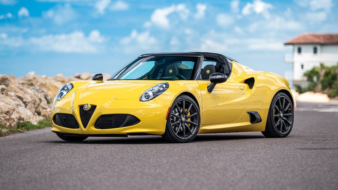 2016 Alfa Romeo 4C Spider For Sale With 6,000 Miles