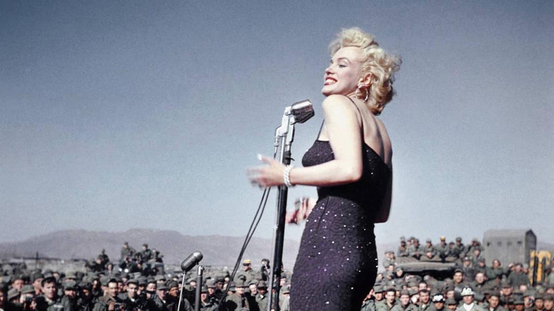 Marilyn Monroe Sang to 100,000 Soldiers in 4 Days-See Rare Photos and 9 More USO Moments (Exclusive) 