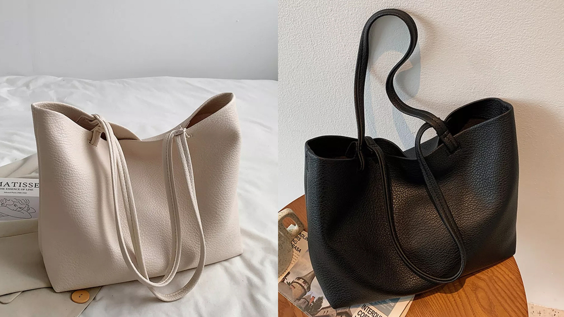 I Can't Believe This Classic 'Rich Mom' Leather Tote Is Only $39 