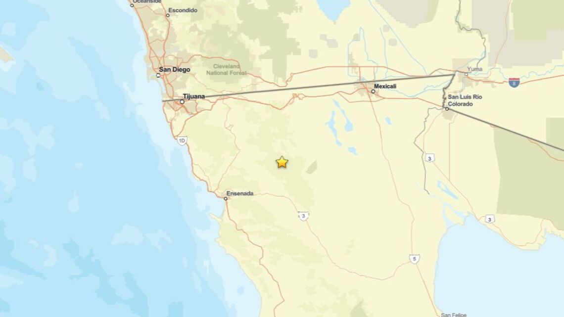 Update: 3.0 magnitude earthquake shakes near Maneadero, B.C., MX on Aug. 6 