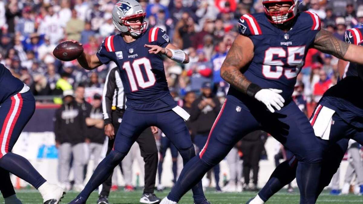 Patriots face Bears with makeshift O-line on short week | Sacramento Bee