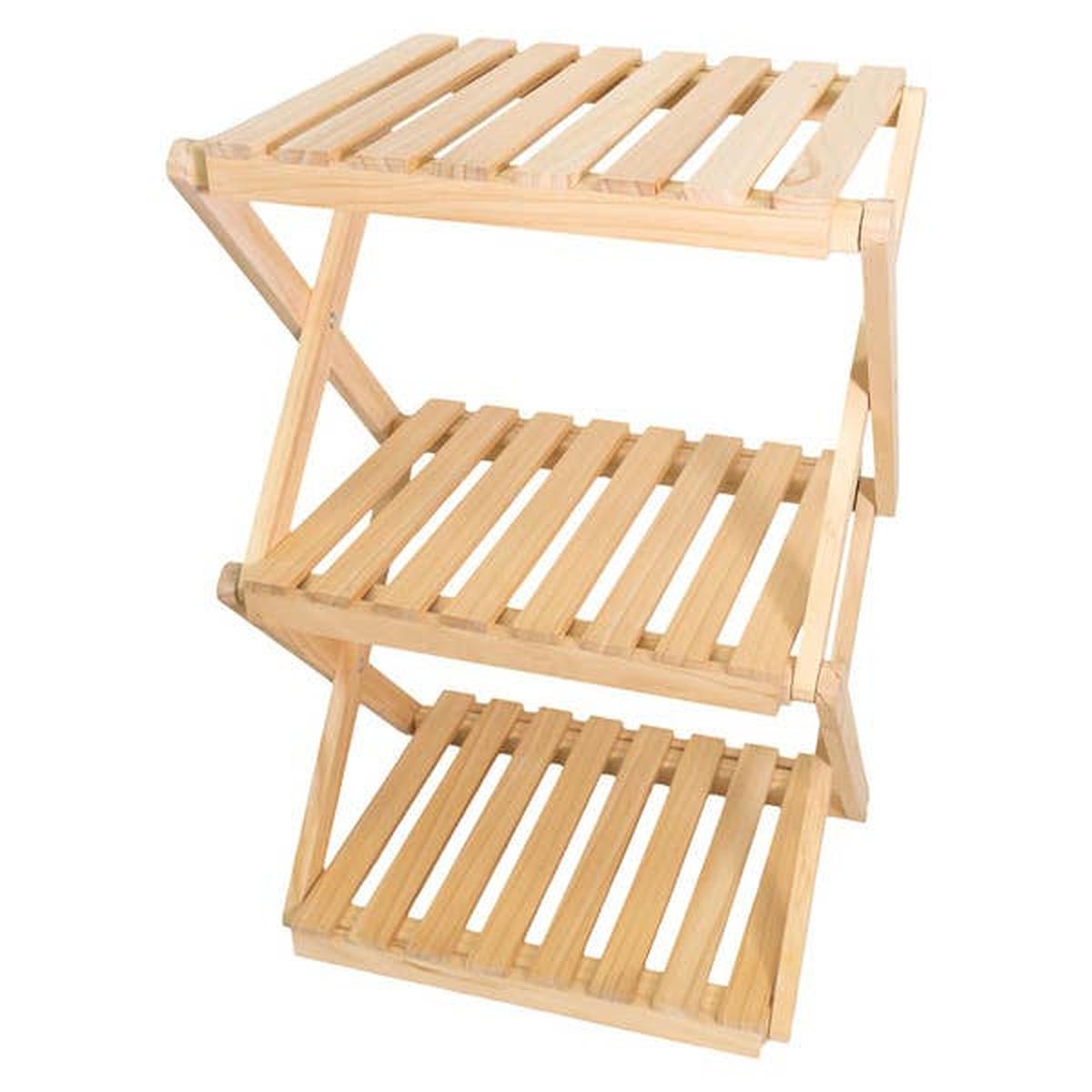  Belavi 3-Tier Wooden Plant Stand.