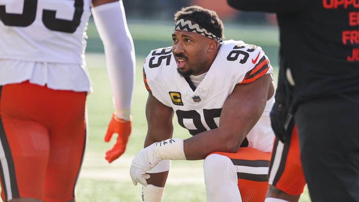  The Rams had made an effort to acquire Garrett as far back as 2022. | Joseph Maiorana-Imagn Images 