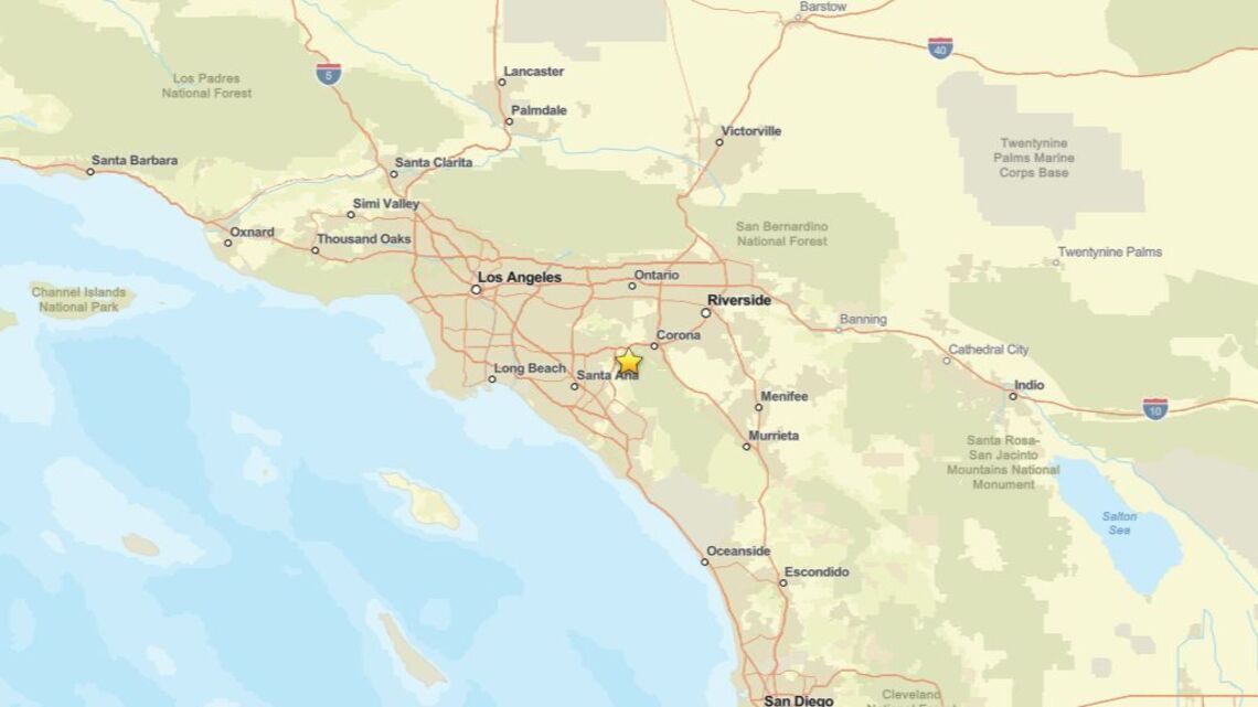 The earthquake previously reported by the USGS has been deleted after review 