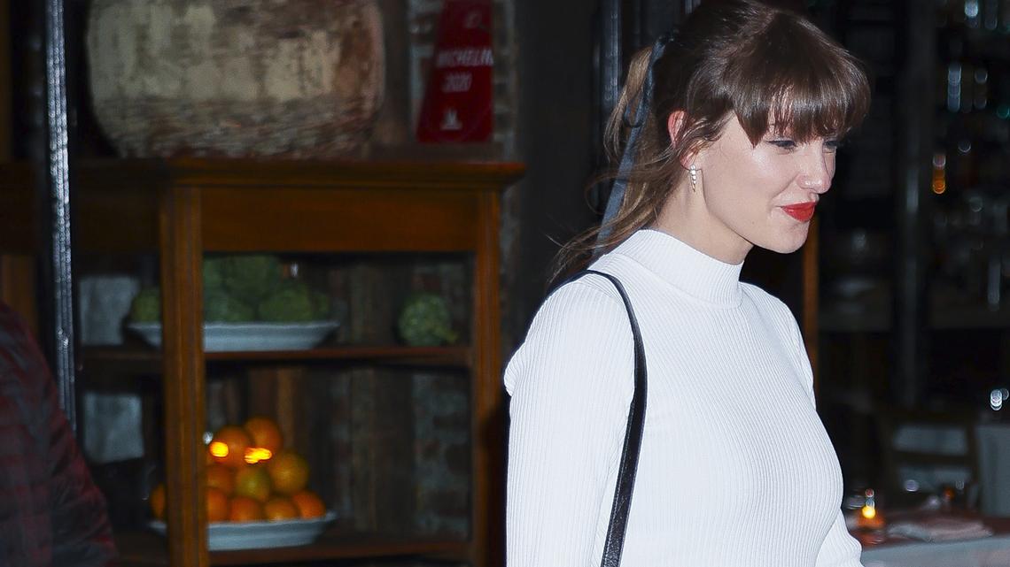 Taylor Swift Embraces Her Bridal Era in a Flattering White Mini Dress 