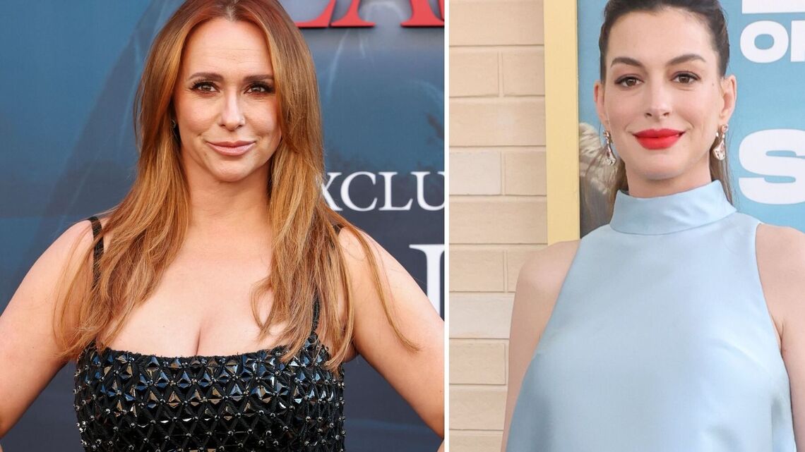 Jennifer Love Hewitt Defends Anne Hathaway Against 'Fake' Baby Bump Comments 
