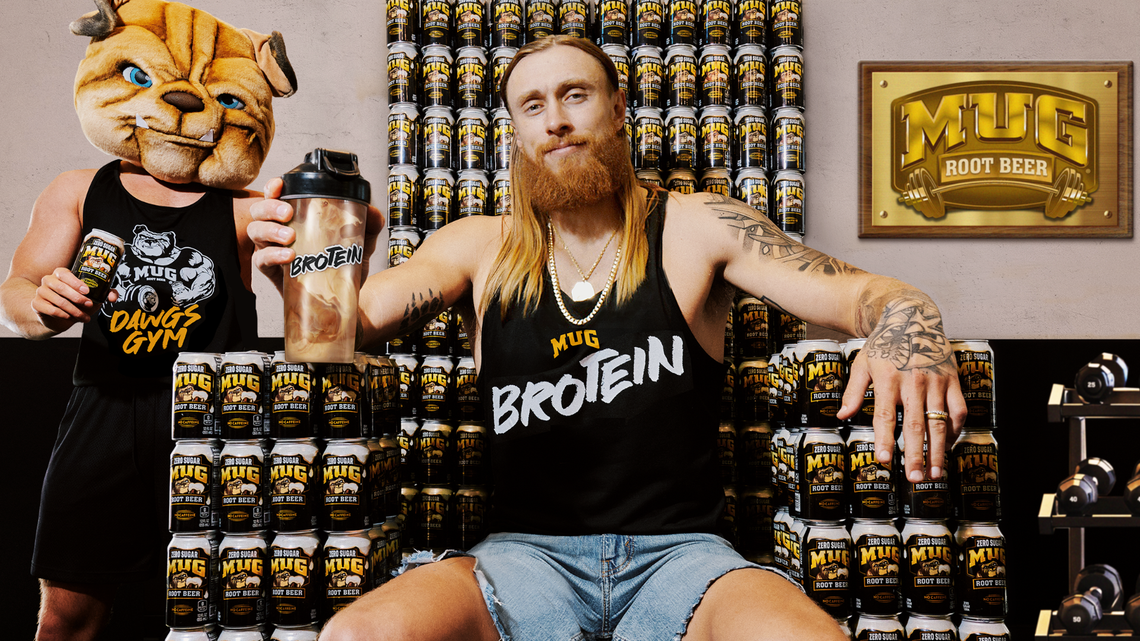 Mug Root Beer Teams up With NFL Star for ‘Absurd' New Collab 