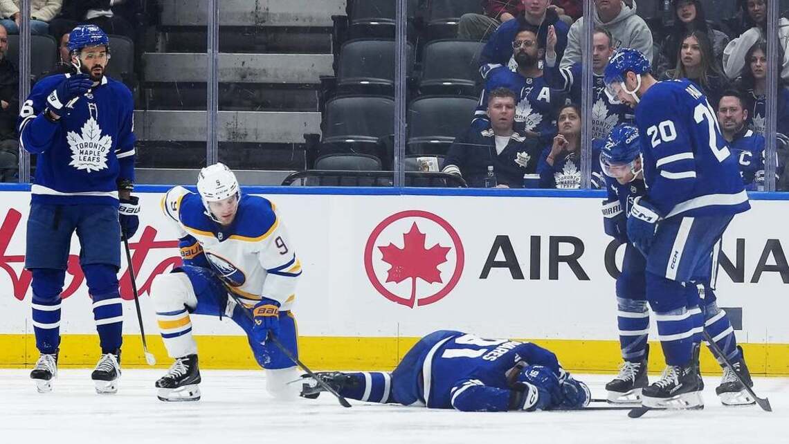 Maple Leafs F John Tavares (lower body) is week-to-week 