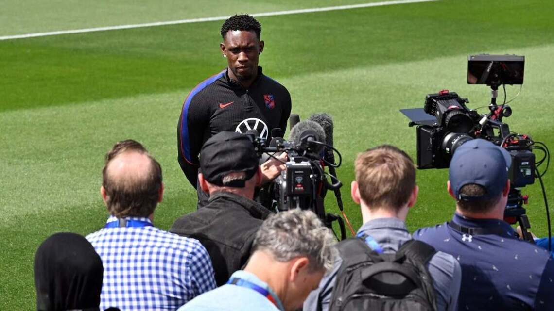 Folarin Balogun on red card: 'Yellow card would have been fair' 