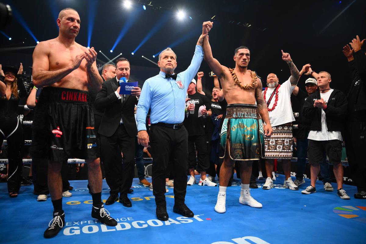  Jai Opetaia is undefeated, but his Ring Magazine belt isn't enough to entice David Benavidez for a fight. 