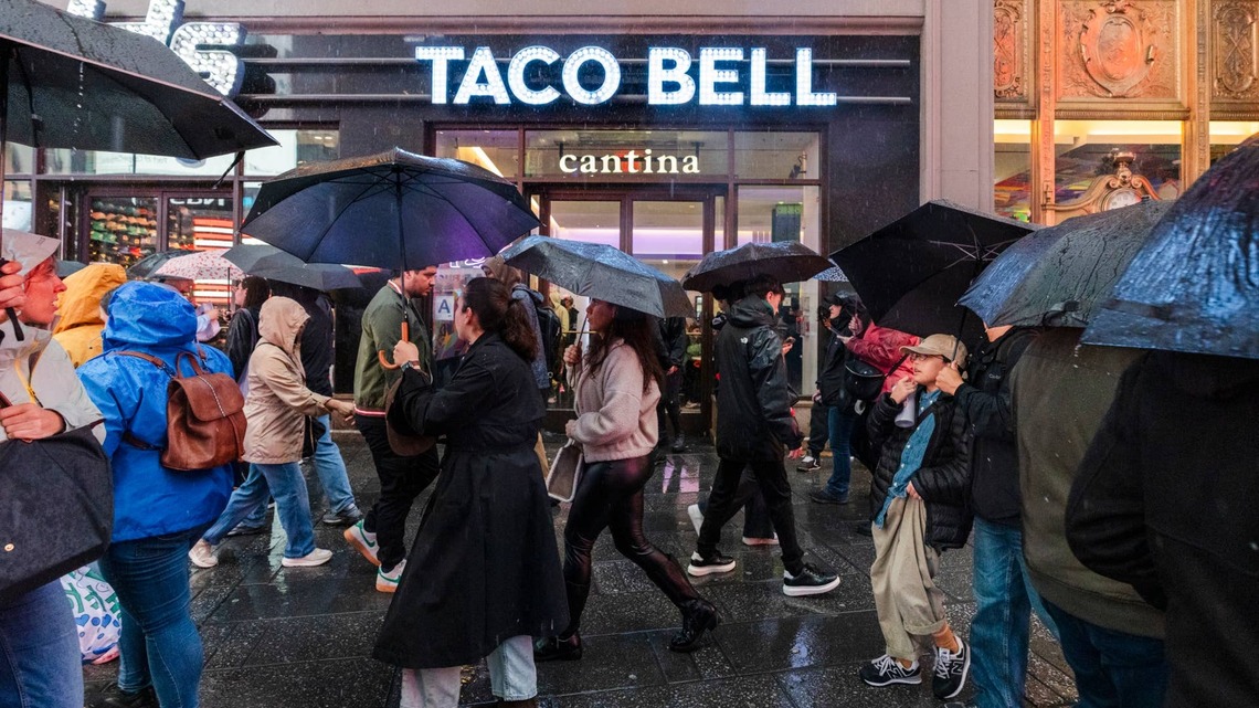 Taco Bell lets rewards members bid on exclusive prizes - but it's really a raffle 
