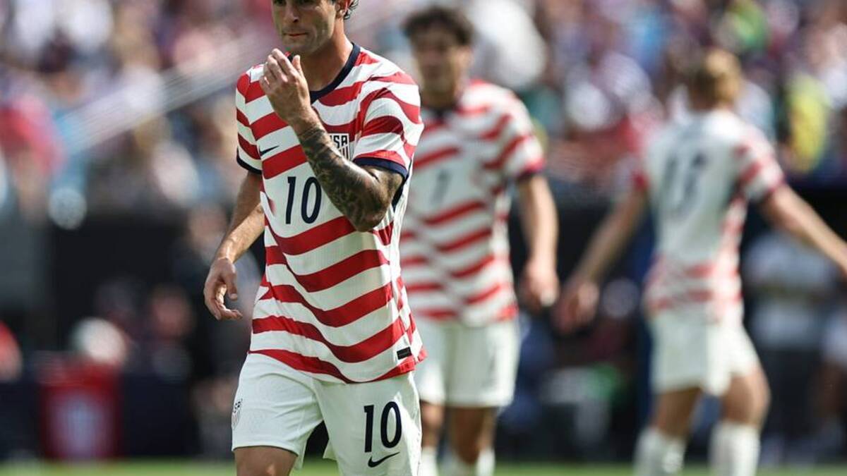  Christian Pulisic leads the way for the United States. | Omar Vega/USSF/Getty Images 