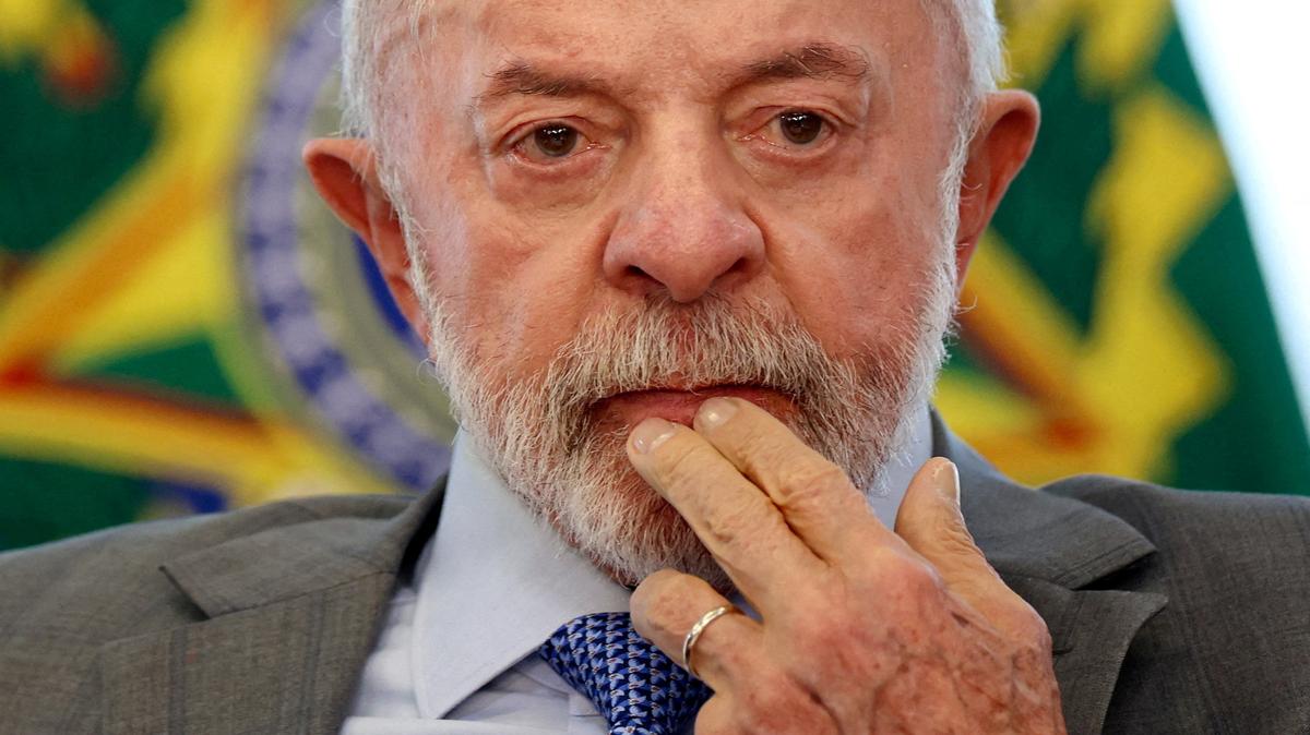 FILE PHOTO: Brazil's President Luiz Inacio Lula da Silva looks on during a ceremony at the Planalto Palace, in Brasilia, Brazil, May 11, 2026. REUTERS/Adriano Machado     TPX IMAGES OF THE DAY/File Photo