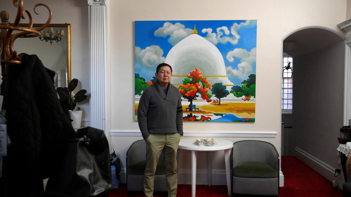 Exiled Myanmar ambassador on trial in UK for 'trespass' at diplomatic residence 