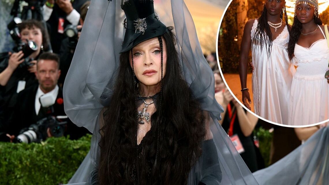 Madonna Celebrates Twins Stella and Estere's 14th Birthday With Rare Photos 