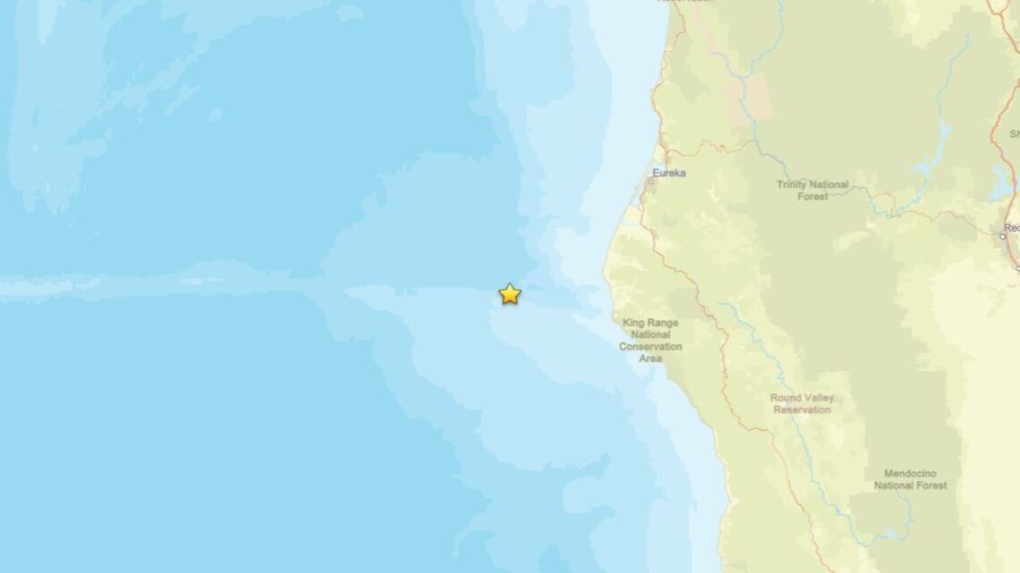 Update: Earthquake measuring 2.7 shakes area near Petrolia, CA on Aug. 18 