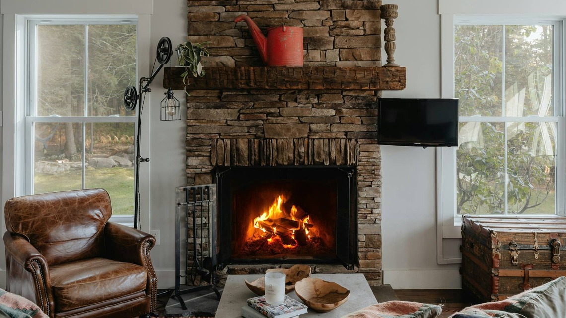 Turn Your Fireplace Into the Coziest Spot in the House With This Easy DIY 