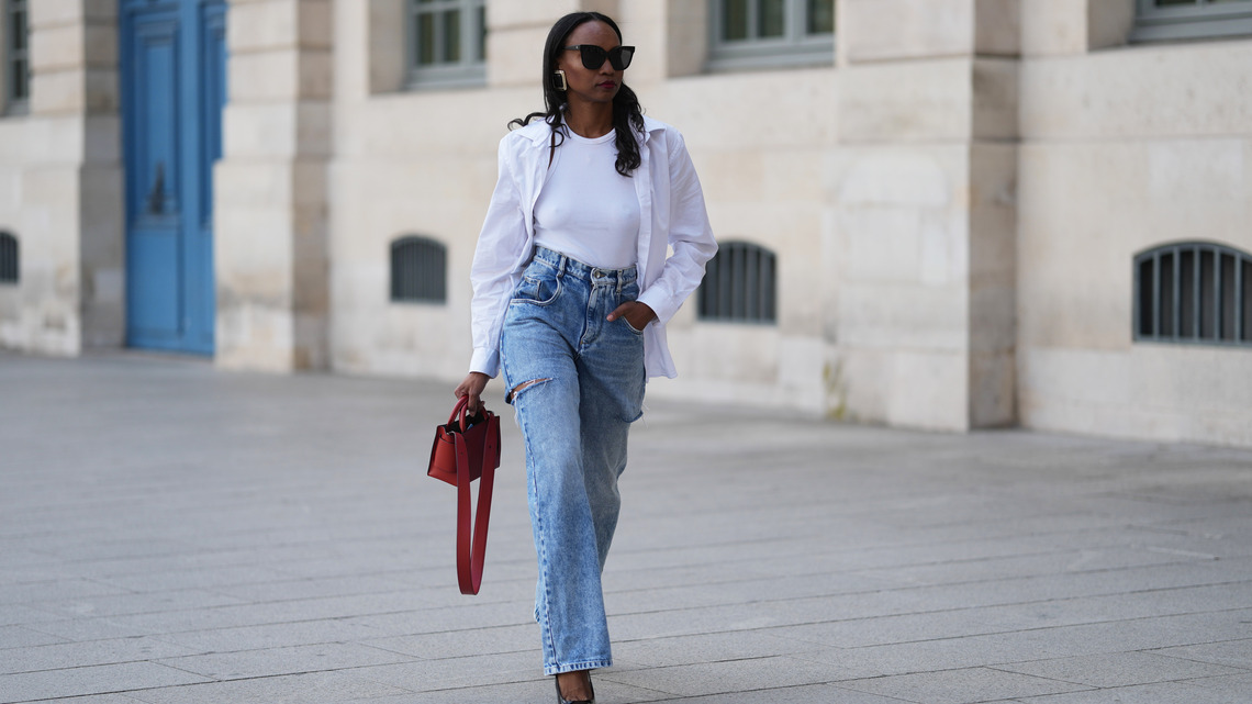 Jeans Can Tuck in Your Tummy, and These Comfy High-Waist Pairs Prove It 