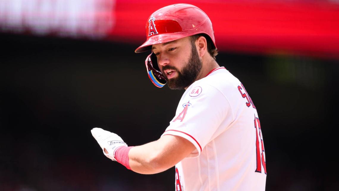 Nolan Schanuel Injury: Angels Make Announcement After First Baseman Leaves Rangers Game 